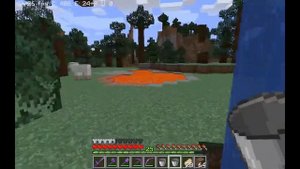 Майнкрафт выживание. Как сделать портал в ад не добывая обсидиан.