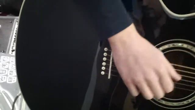 GUITARE JUMBO WASHBURN WPJ5SCE-SB BLACK KNIGHT смотреть онлайн