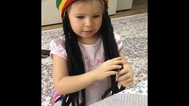 дреды у SOFI_YA быстрое наращивание длинных волос смотреть онлайн