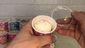 Зефир с начинкой в вафельном стаканчике ЗЕФИРНЫЙ КАПКЕЙК (блок 20шт по 12гр) Канди Клаб - клубника