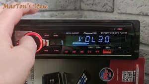 Обзор автомагнитолы Pioneer MVH-520SBT