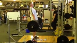 15 years old, power clean, deadlift (made with Videoshop)