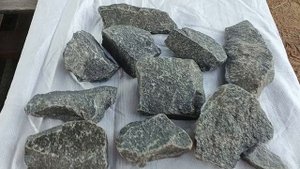 Серый камень для габионов
