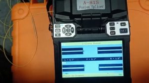 Немного процесса спайки оптики аппаратом A - 81 S