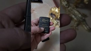 Интересная Газовая Зажигалка в Стиле Зиппо, а также Zippo Black Mate 2008