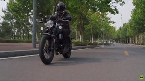 Рекламный ролик круизера ZONGSHEN (CYCLONE) RA2 с двигателем PR250.