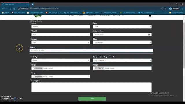 Crop Auction смотреть онлайн