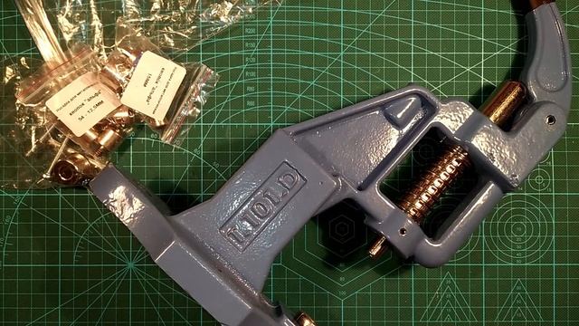 Усиленный чугунный пресс для фурнитуры «Presmak» T.101.D | Распаковка Mira-Teks