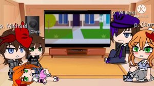 Past Aftons react to future Michael memes || Pt. 2 || My Au || lazy