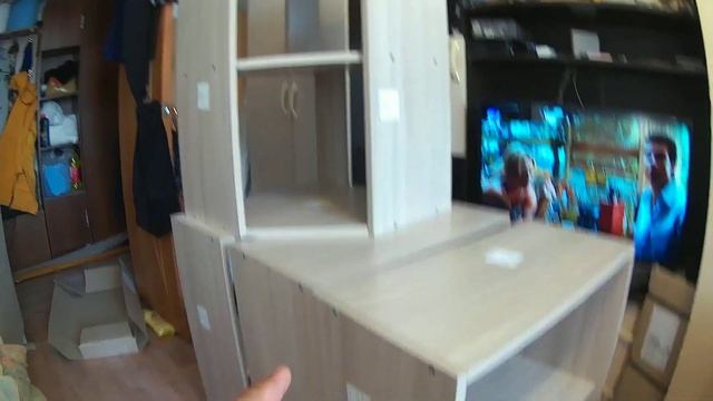 СБОРКА КУХОННОГО ГАРНИТУРА. СОБИРАЮ КОРПУСА ПОДВИСНЫХ ЯЩИКОВ. смотреть онлайн