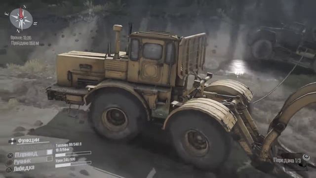 MudRunner PS4 Первый взгляд. смотреть онлайн