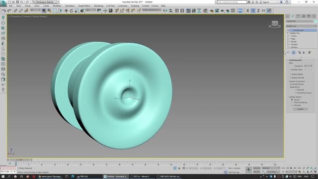 3DsMax Моделирование Офисного Стула - Часть 1 смотреть онлайн