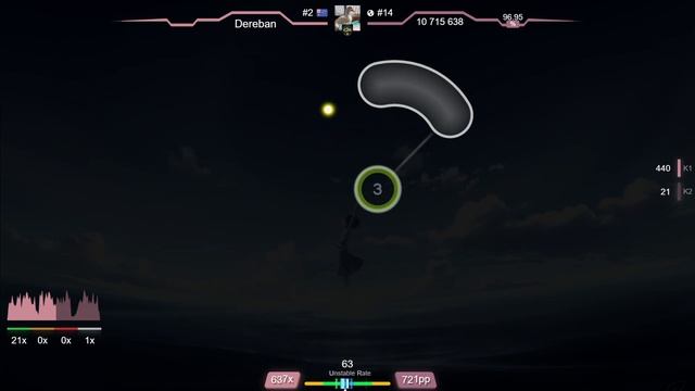 Dereban | Mrs. GREEN APPLE - StaRt [Reform's Extra] +HDDTHR 96.63% {770pp 1❌} - osu! смотреть онлайн