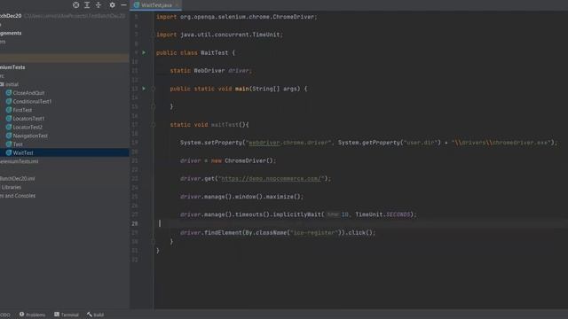 Implicit Wait | Selenium WebDriver