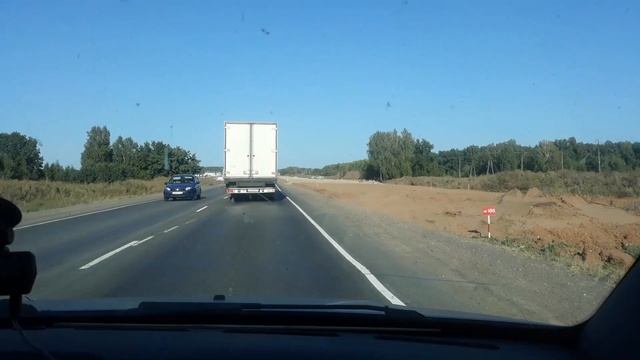 Едим из Ишимбая в Салаватский район. Граница Башкортостана и Челябинской области. Трасса М-5. смотреть онлайн