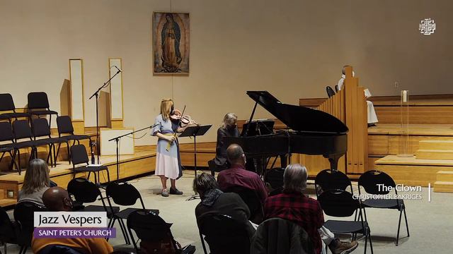 Jazz Vespers: The Matisse Jazz Project: Meg Okura and Christopher Bakriges - March 20, 2022 смотреть онлайн