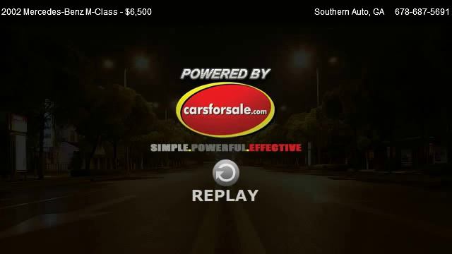 2002 Mercedes-Benz M-Class ML320 - for sale in Lawrenceville, GA 30044 смотреть онлайн