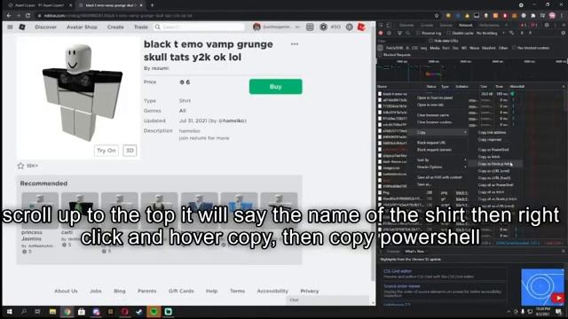 Roblox Asset Copier Shirt/T-Shirt *WORKING 2021* смотреть онлайн