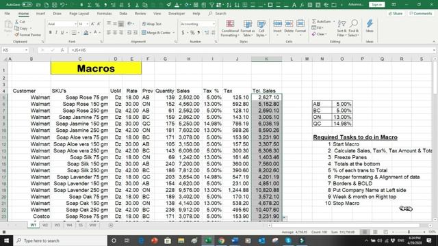 how to create macros in excel tutorial | Create Macros in Excel for beginners