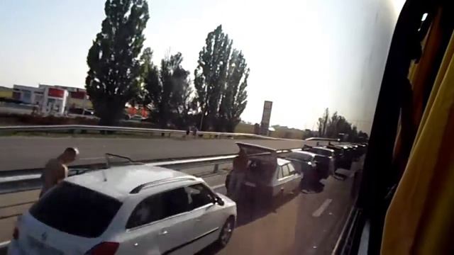Таможня "Весело-Вознесенка" огромная очередь