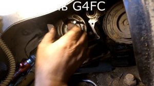 КАК ЗАМЕНИТЬ ШЕСТЕРНЮ КОЛЕНВАЛА НА G4FC и на других корейских моторах 1.4\1.6