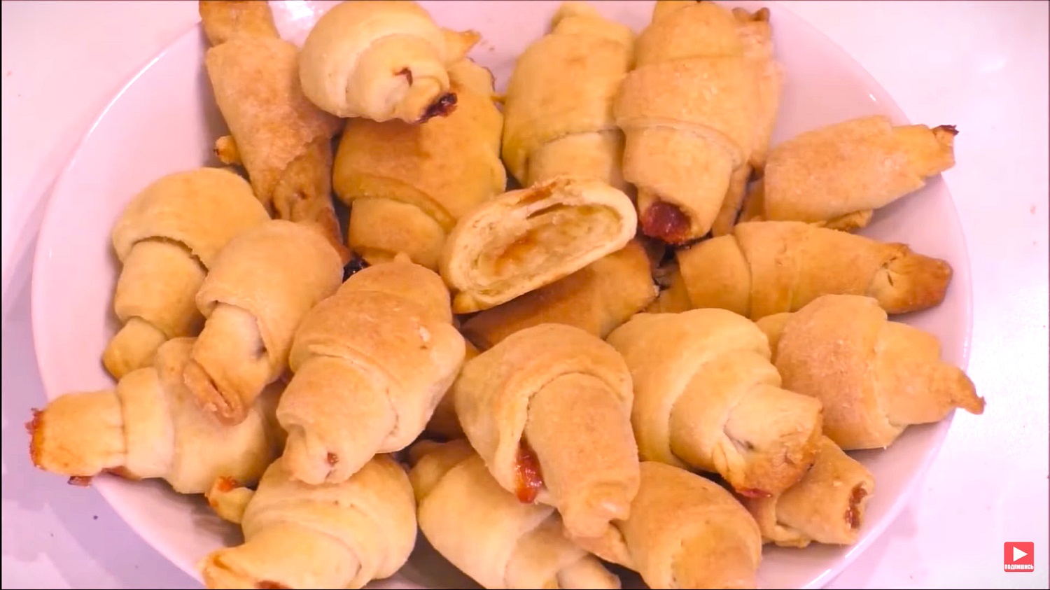 То самое печенье из детства. Самый простой рецепт вкусных рогаликов