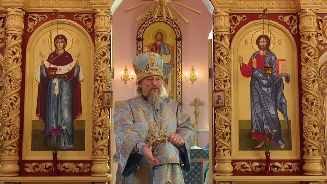 Проповедь митрополита Иоанна в день памяти иконы Божией Матери "Умягчение злых сердец" смотреть онлайн