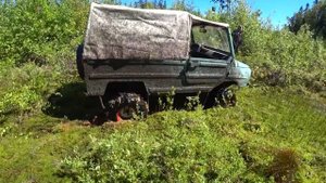 ЛуАЗ 969м. НовыйЛуАЗ с передней блокировкой.off road 4x4.