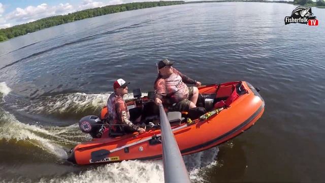 Лодка SOLAR 380 maxima и Yamaha 9.9 GMHS - Мега комплект! смотреть онлайн