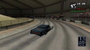 Прохождение GTA San Andreas: Гонка на трассе восьмёрка