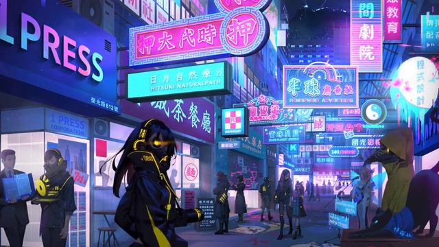 1 PRESS Corporation - Cyberpunk City (Wallpaper Engine)