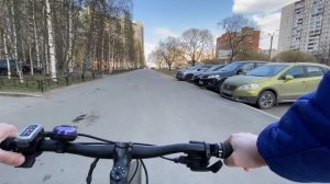 На электровелосипеде по Питеру