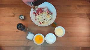 Мясо «По-албански» из свинины.