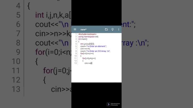 2-Dimensional Array In C++ # Coding Studio