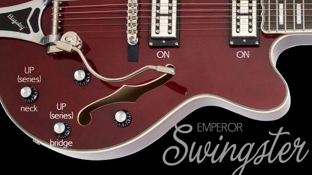 Epiphone Emperor Swingster смотреть онлайн
