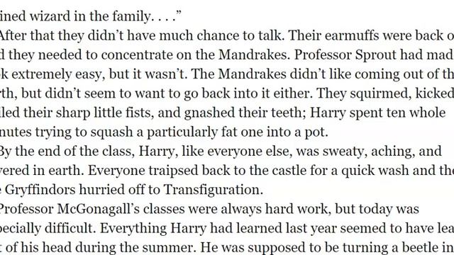 Read Aloud Ch 6 HP and the Chamber of Secrets смотреть онлайн