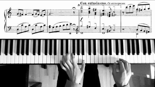 V. Rebikov- La leçon de musique Op. 37 No. 2 (1906) смотреть онлайн