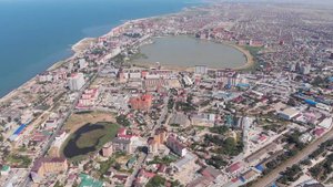 Махачкала с высоты птичьего полета