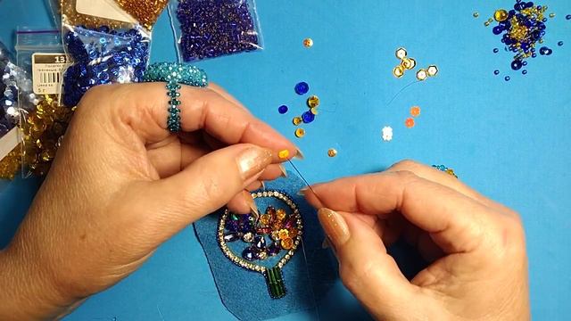 Брошь процесс работы #брошьручнойработы #Brooch
