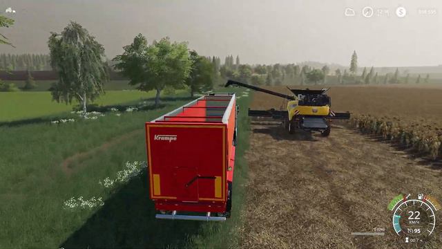 Farming Simulator 19 Уборка ПОДСОЛНУХА Фермер в с ЯГОДНОЕ # 68 смотреть онлайн