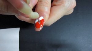 Простой рисунок на ногтях 14