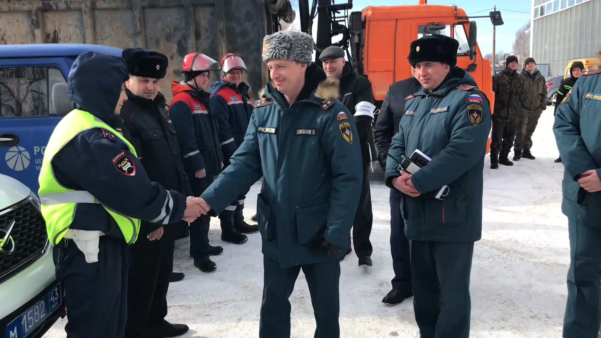 В городе Кирс проведены командно-штабные учения