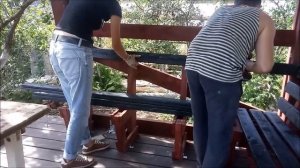 Скамейки в беседку своими руками