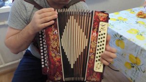 Гармонь Шуйская заказная Ре диез