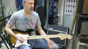 Fender Squier Affinity Stratocaster MN. Demo.