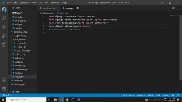 Python Django + Microsoft SQL Server CRUD API Tutorial