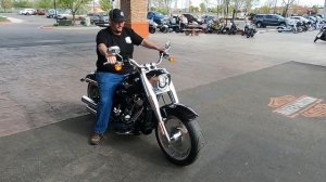 Harley Davidson and a Fat Boy 2021