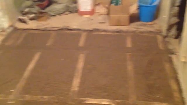 Деревянный пол на лагах под плитку. Wooden floor under ceramic tiles смотреть онлайн