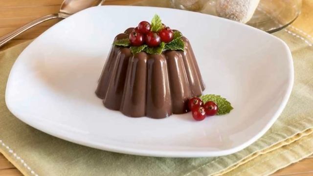 Классический шоколадный пудинг. Рецепт приготовления смотреть онлайн