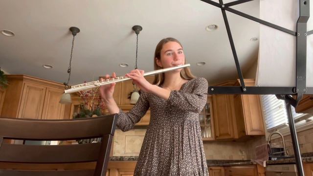 ILMEA All-State Audition Flute 2021 - Etude #2 смотреть онлайн